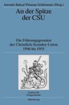 book: An der Spitze der CSU
