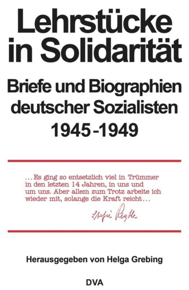 book: Lehrstücke in Solidarität