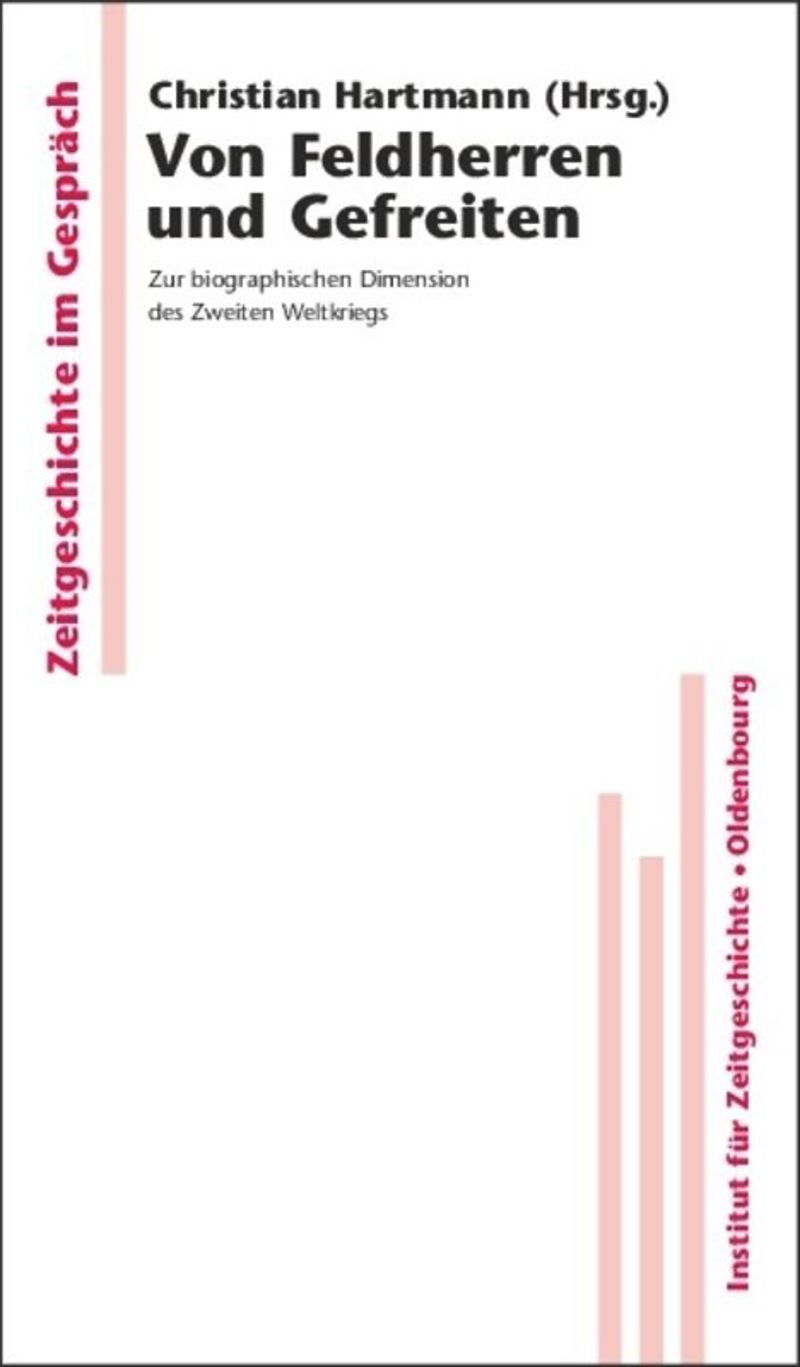 book: Von Feldherren und Gefreiten
