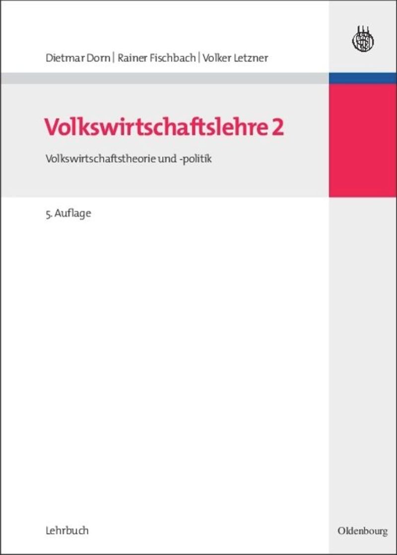 book: Volkswirtschaftslehre 2