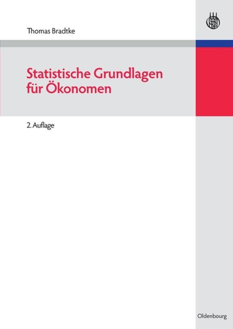 book: Statistische Grundlagen für Ökonomen