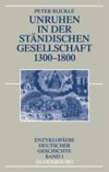 book: Unruhen in der ständischen Gesellschaft 1300-1800