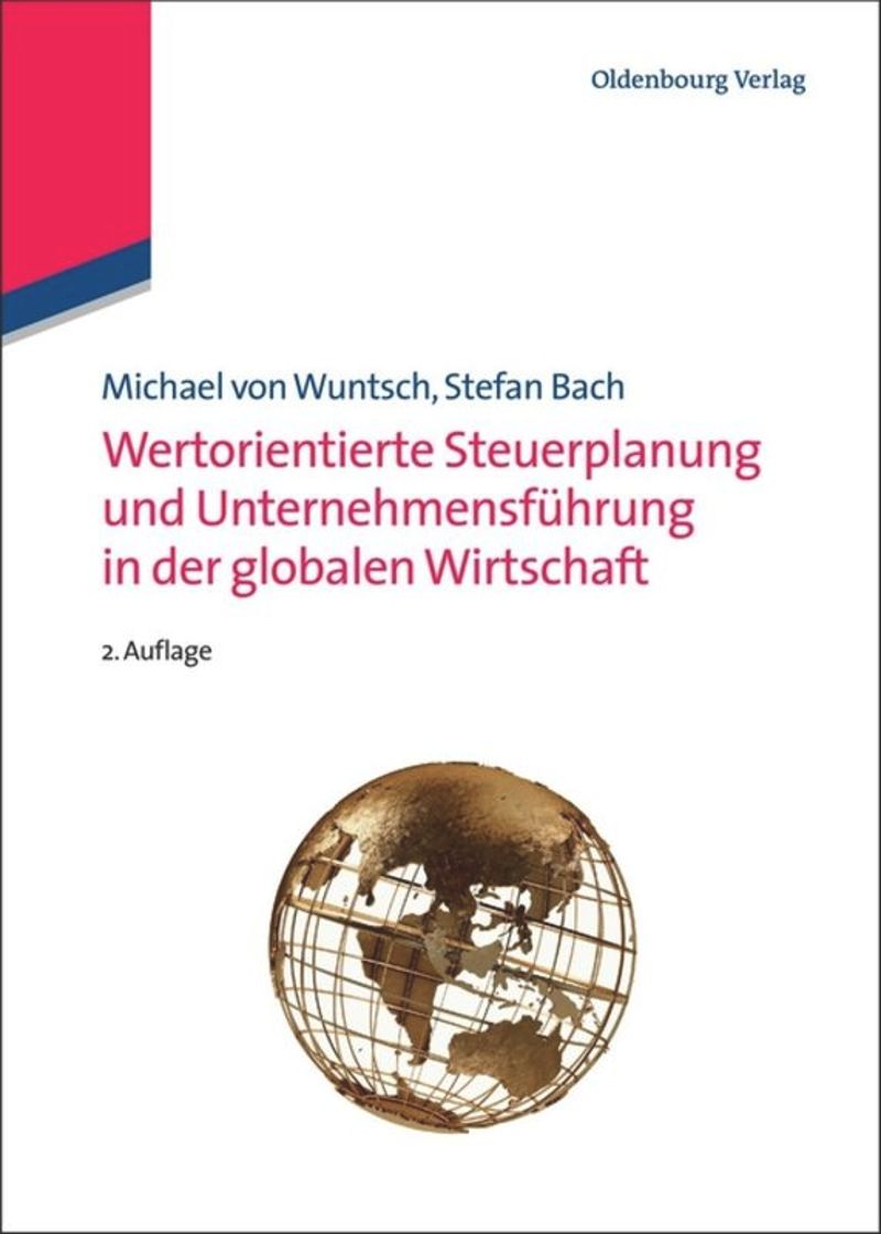 book: Wertorientierte Steuerplanung und Unternehmensführung in der globalen Wirtschaft