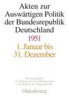 book: Akten zur Auswärtigen Politik der Bundesrepublik Deutschland 1951