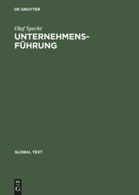 book: Unternehmensführung