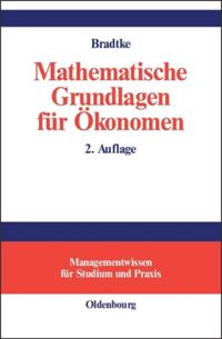 book: Mathematische Grundlagen für Ökonomen