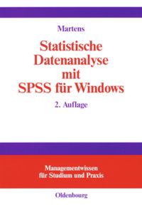 book: Statistische Datenanalyse mit SPSS für Windows