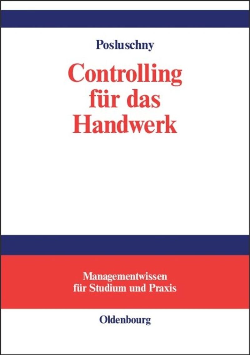 book: Controlling für das Handwerk