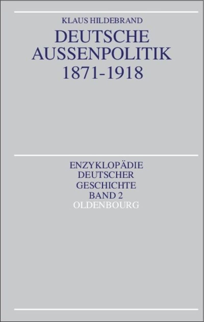book: Deutsche Außenpolitik 1871-1918