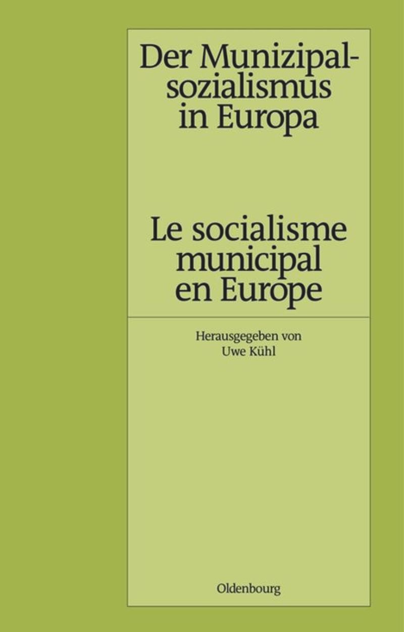 book: Der Munizipalsozialismus in Europa /Le socialisme municipal en Europe
