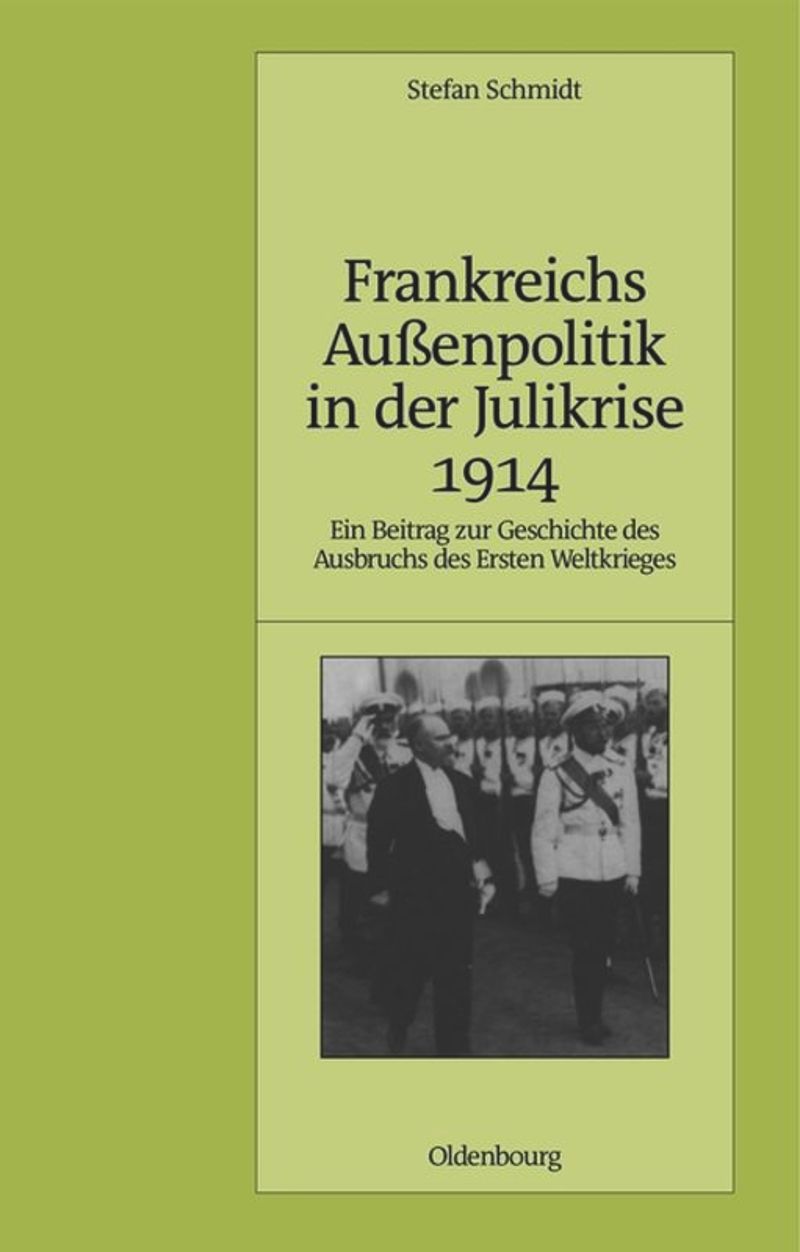 book: Frankreichs Außenpolitik in der Julikrise 1914