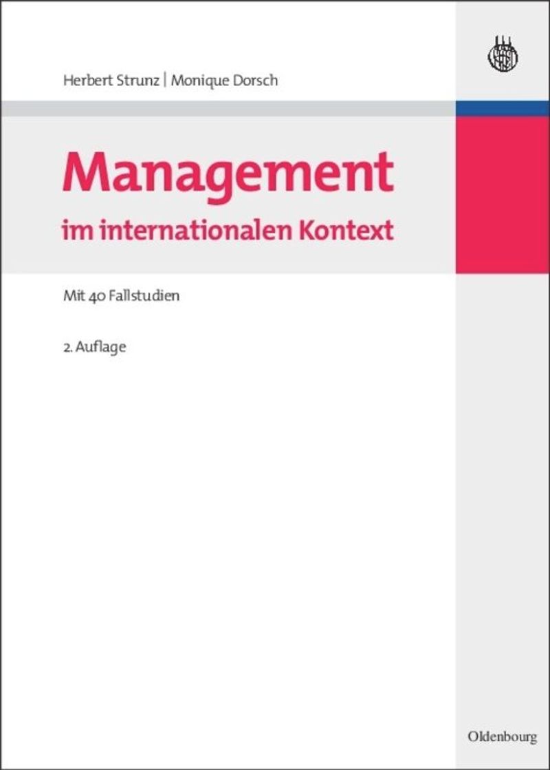 book: Management im internationalen Kontext