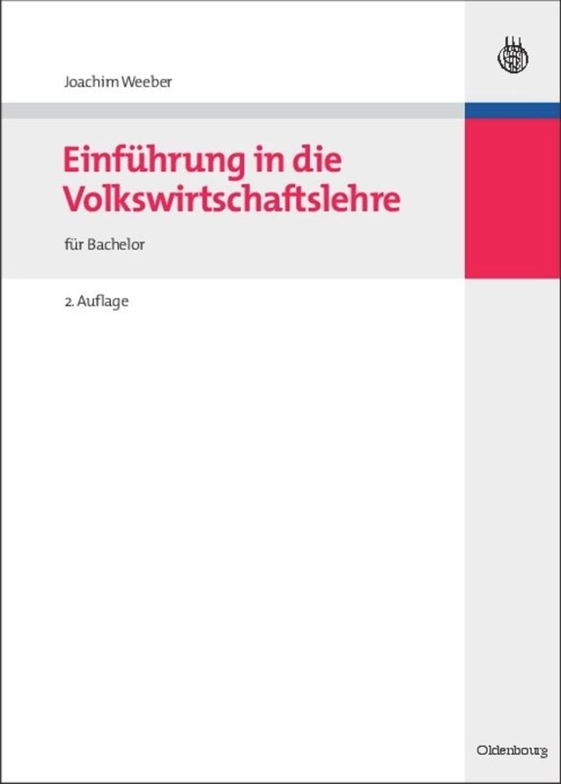 book: Einführung in die Volkswirtschaftslehre