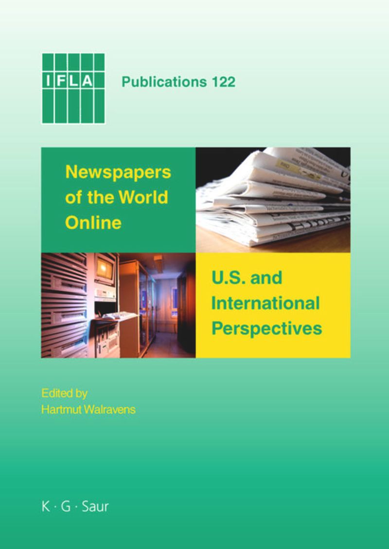 book: Newspapers of the World Online: U.S. and International Perspectives
