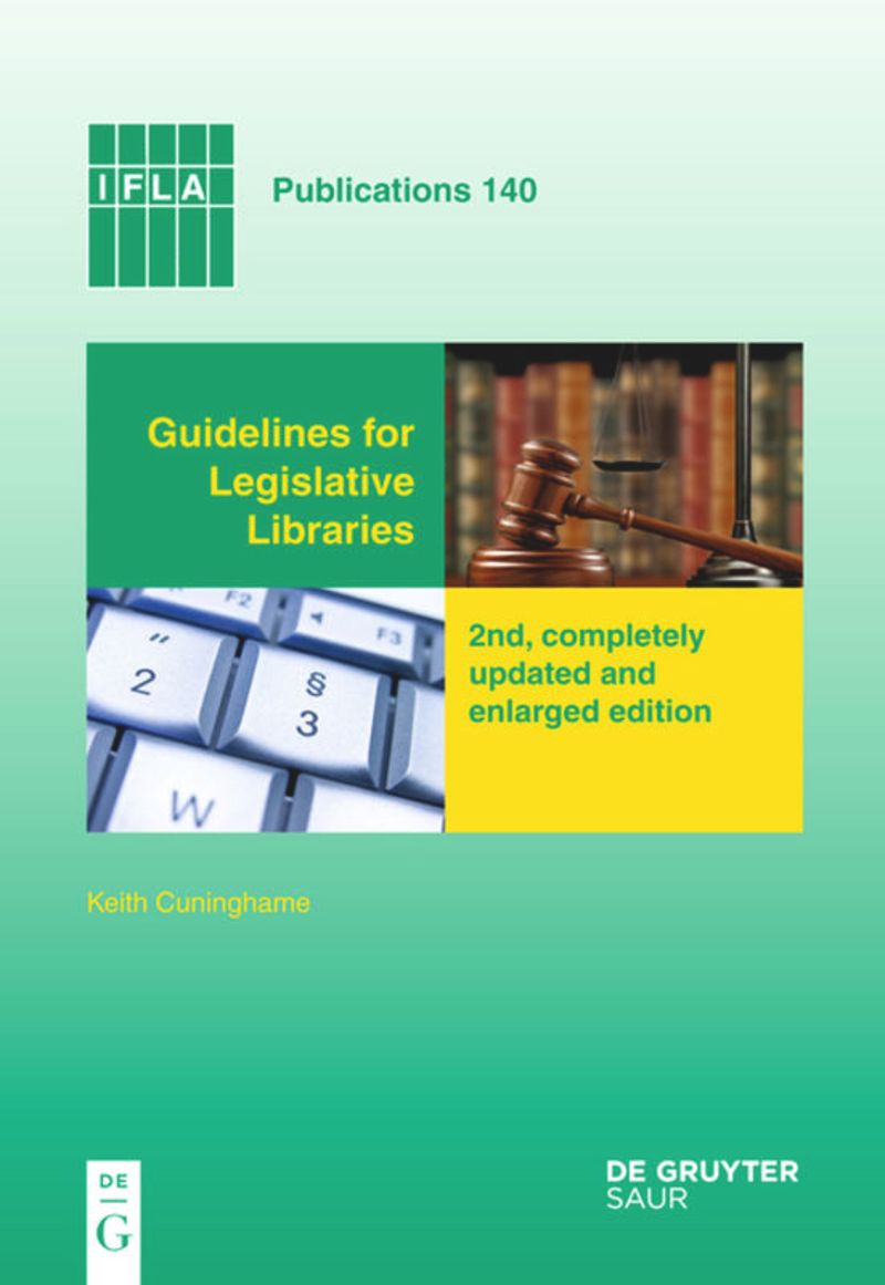 book: Guidelines for Legislative Libraries