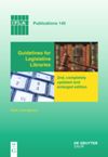 book: Guidelines for Legislative Libraries