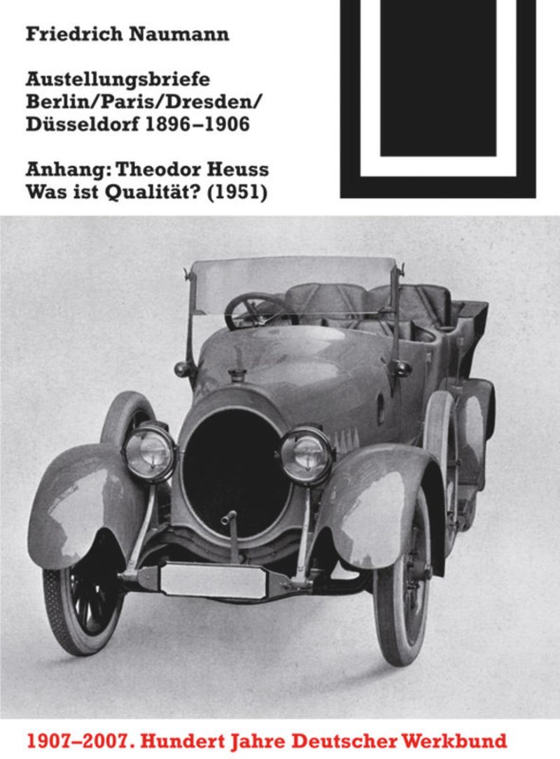 book: Ausstellungsbriefe Berlin, Paris, Dresden, Düsseldorf 1896-1906