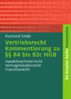 book: Vertriebsrecht