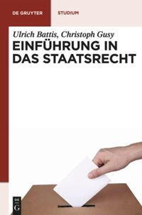 book: Einführung in das Staatsrecht