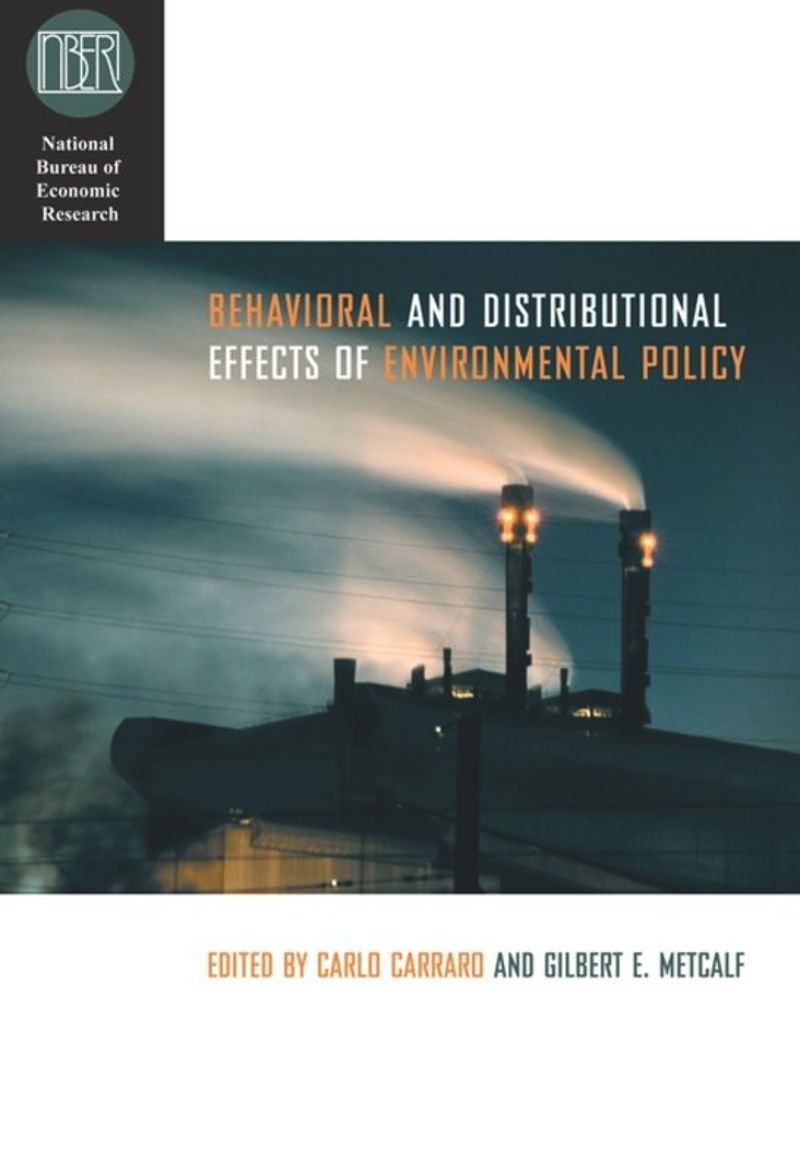 book: Behavioral and Distributional Effects of Environmental Policy