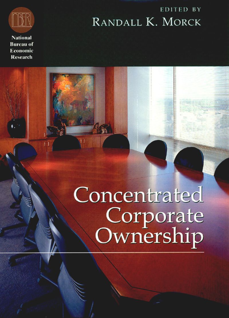 book: Concentrated Corporate Ownership