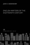 English Writers of the Eighteenth Century