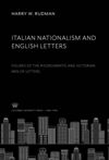 book: Italian Nationalism and English Letters