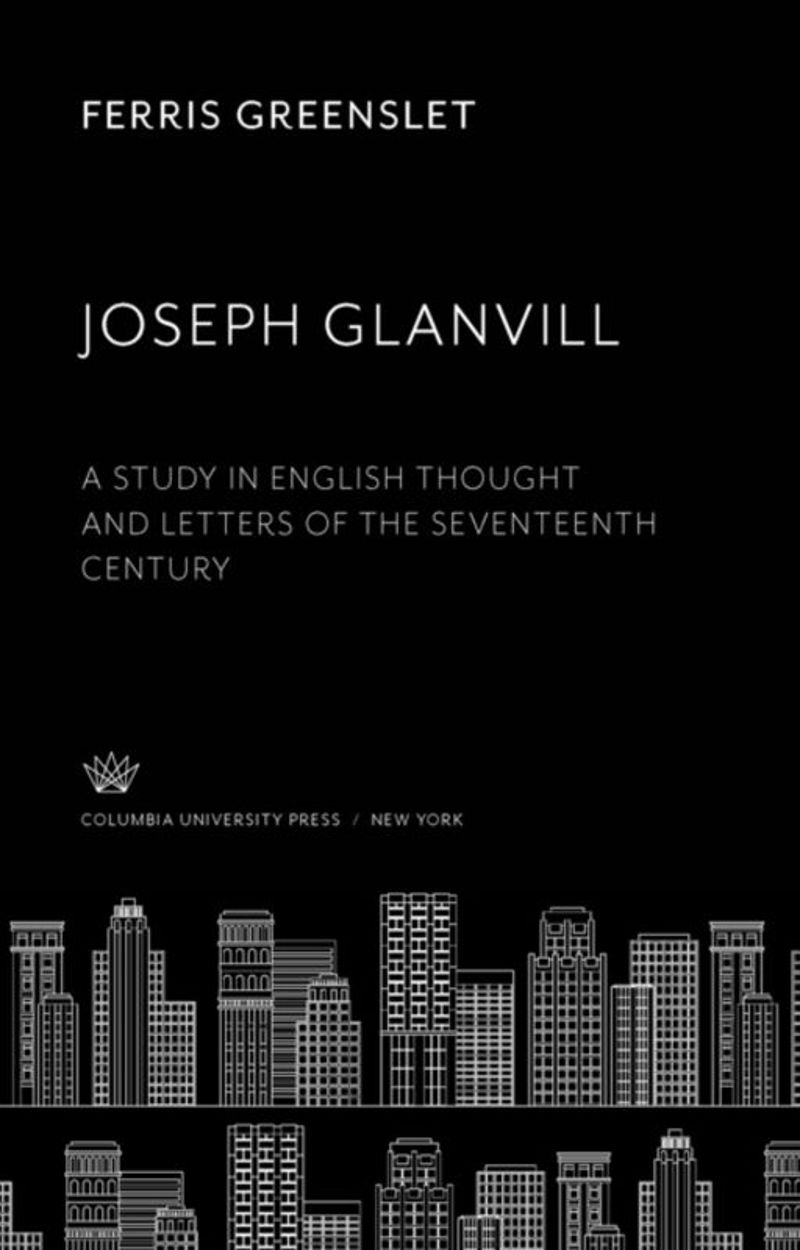 book: Joseph Glanvill