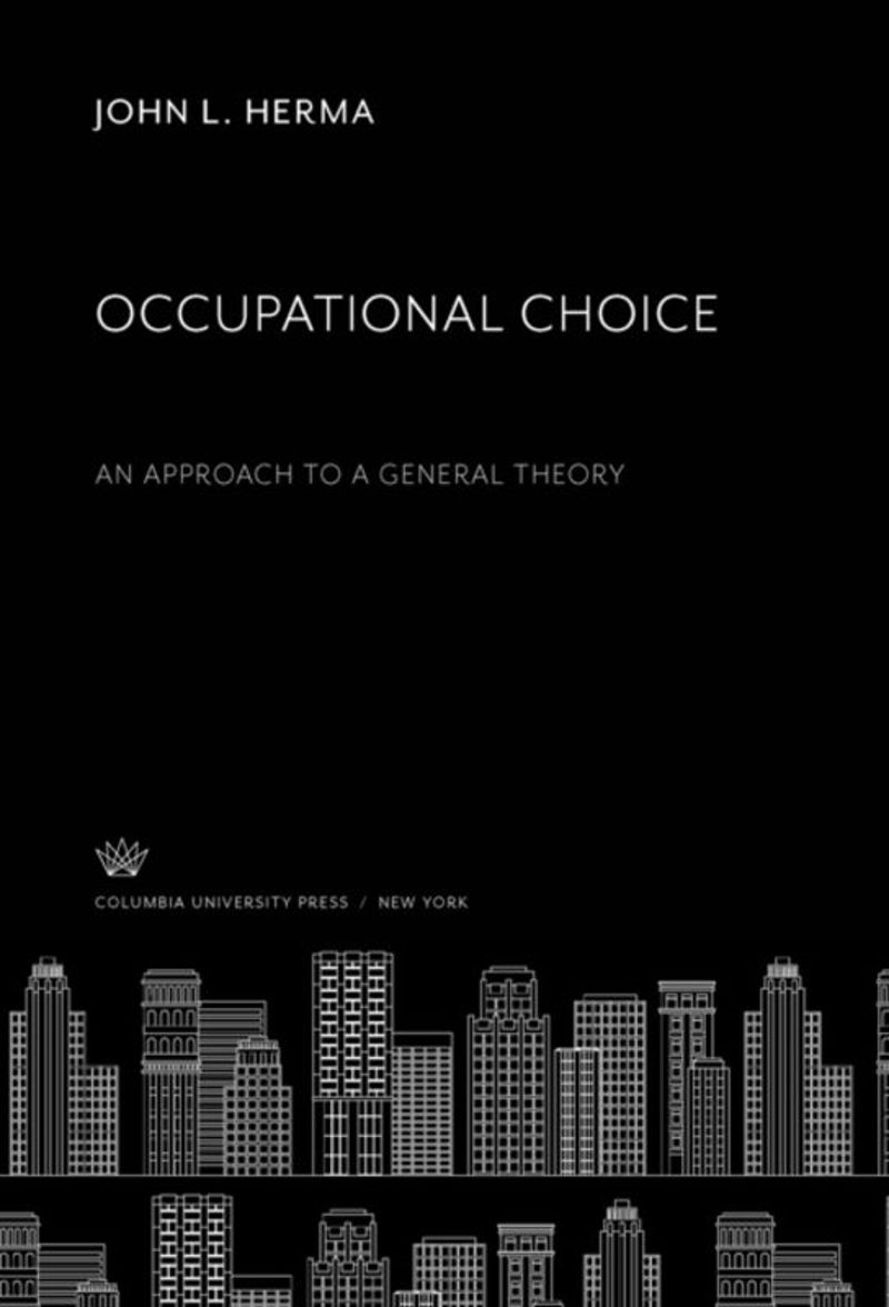 book: Occupational Choice