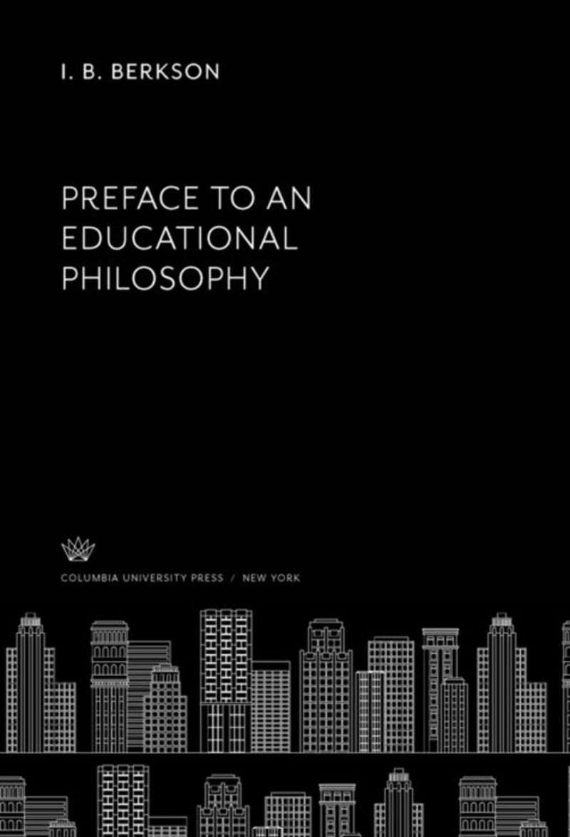 book: Preface to an Educational Philosophy