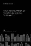 book: The Interpretation of Treaties by Judicial Tribunals