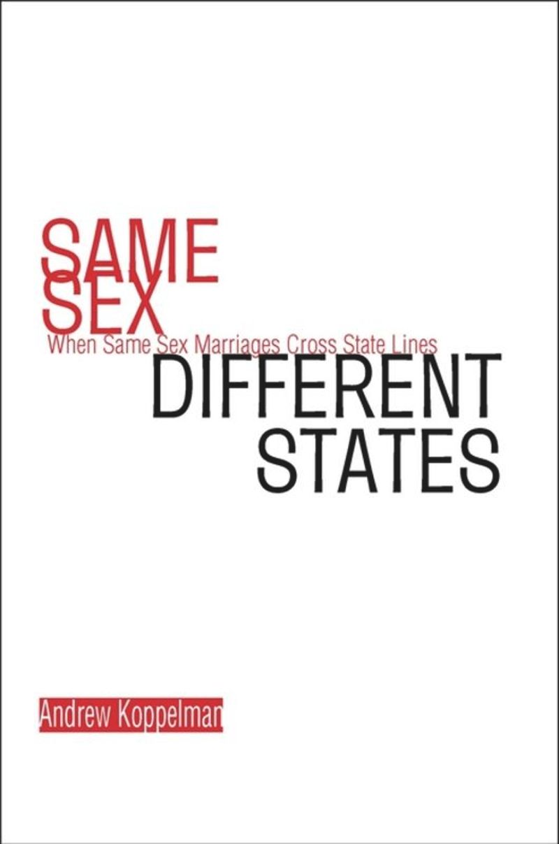 book: Same Sex, Different States