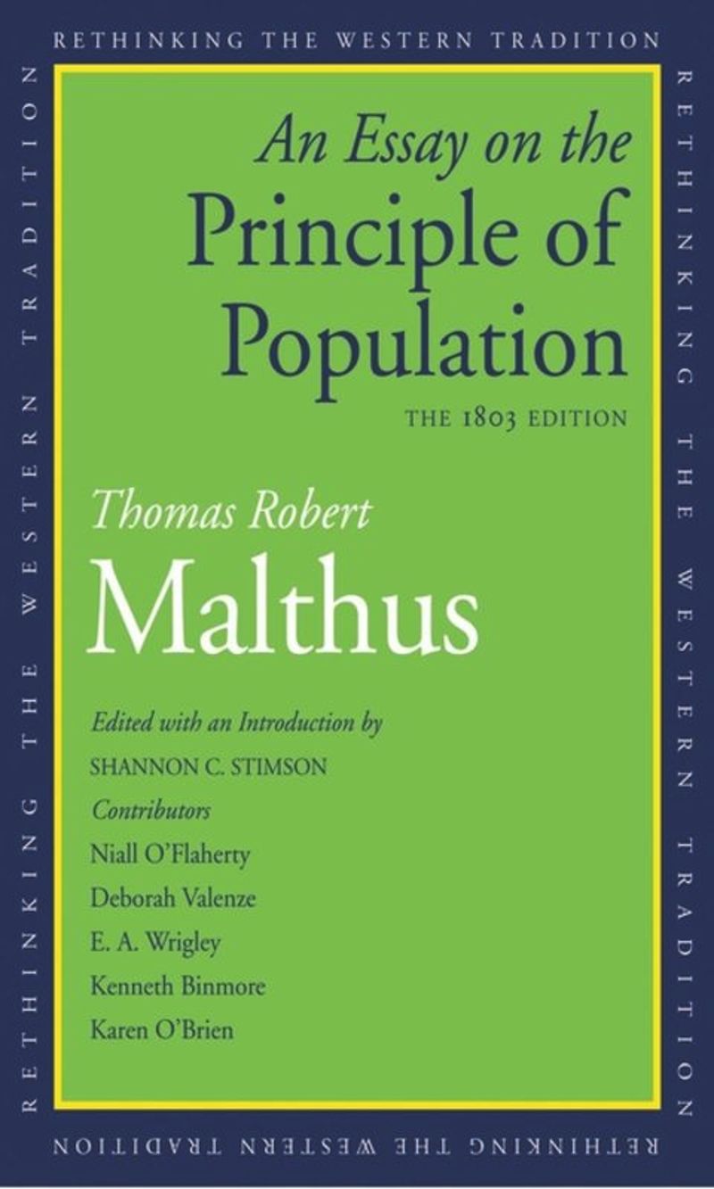ビジネス・経済 AN ESSAY ON THE PRINCIPLE OF POPULATION An Essay on the Principle of Population