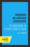 book: Towards an African Literature