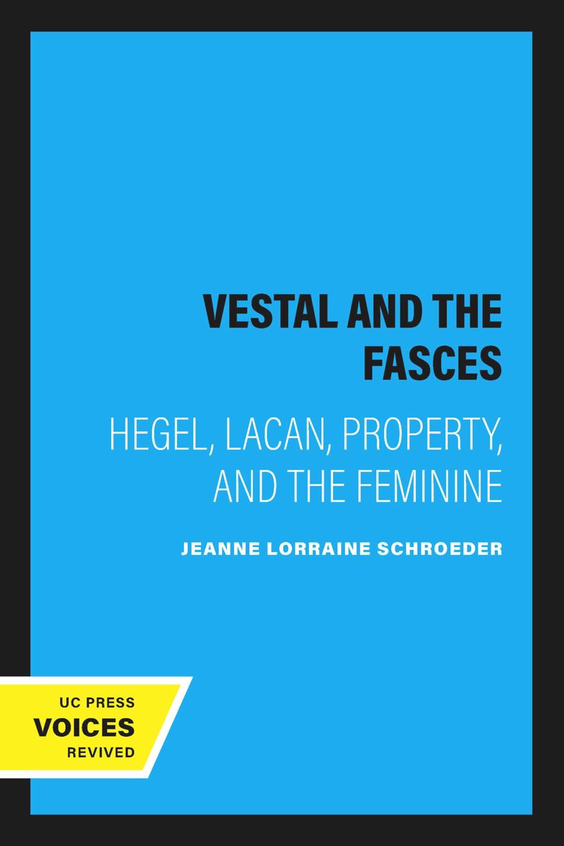 book: The Vestal and the Fasces