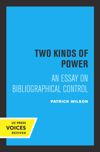 book: Two Kinds of Power