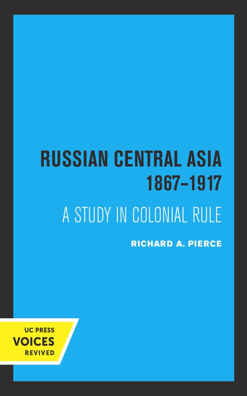 book: Russian Central Asia 1867-1917