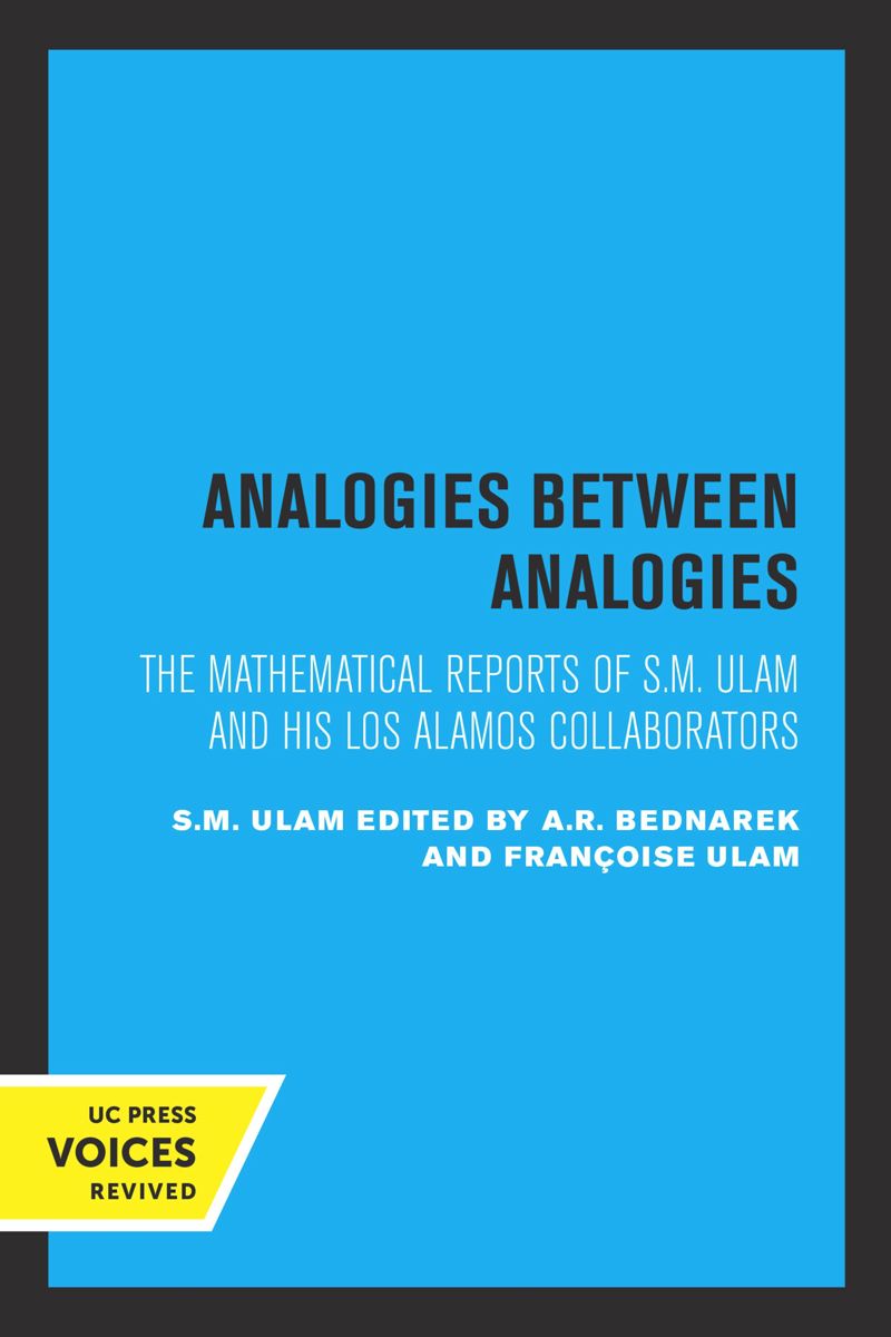 book: Analogies Between Analogies