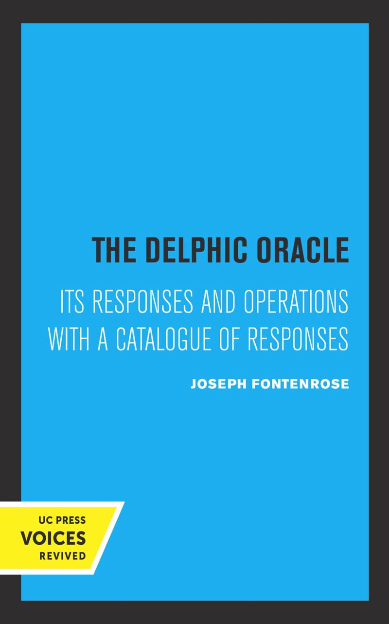 book: The Delphic Oracle