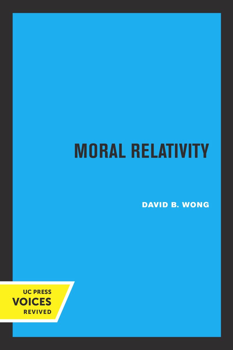 book: Moral Relativity