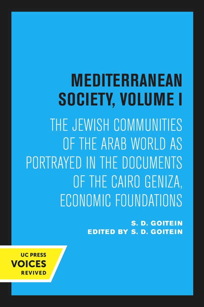 book: Mediterranean Society, Volume I