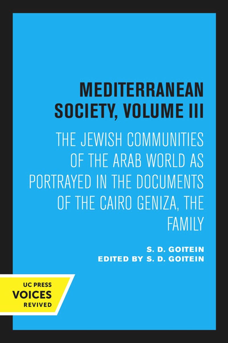 book: Mediterranean Society, Volume III
