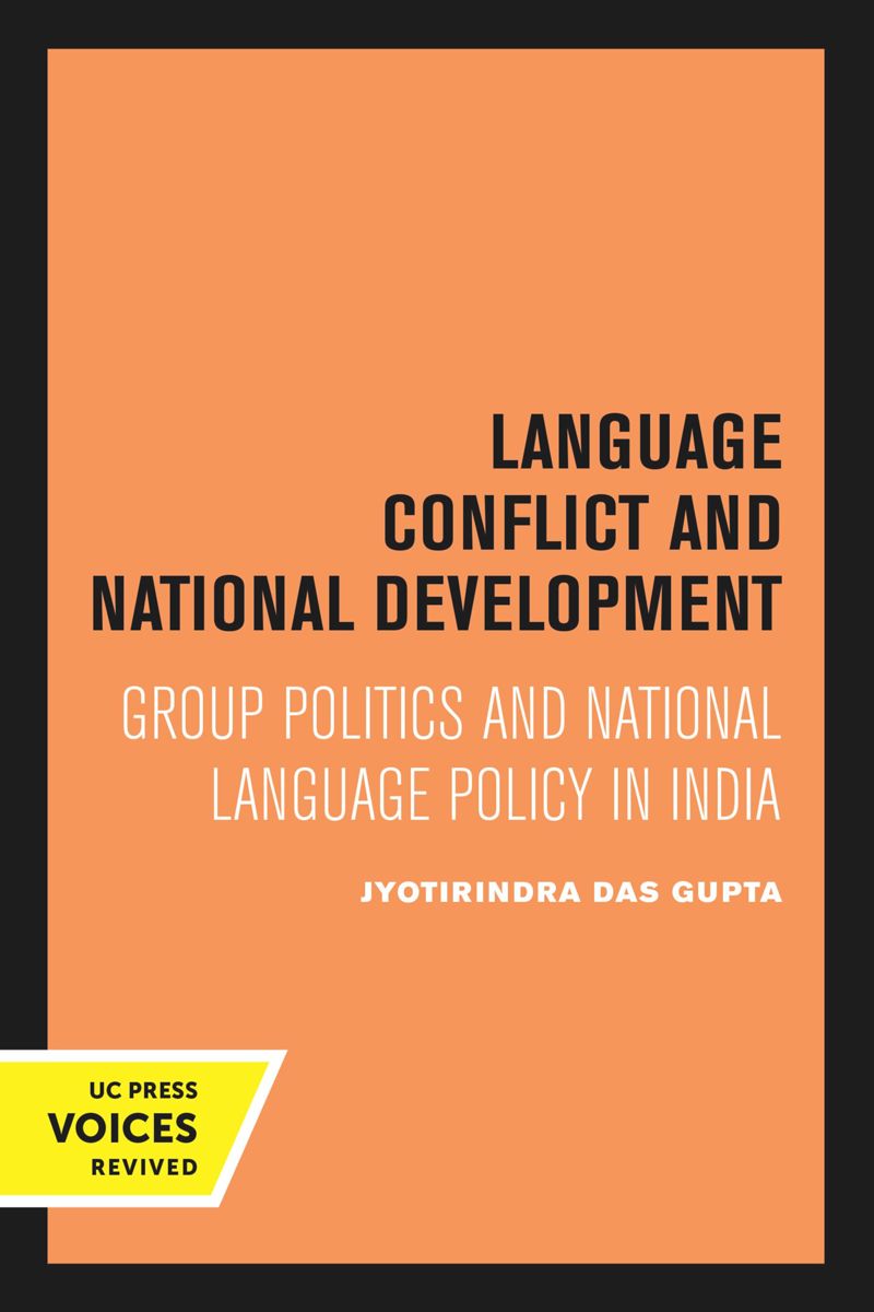 book: Language Conflict and National Development