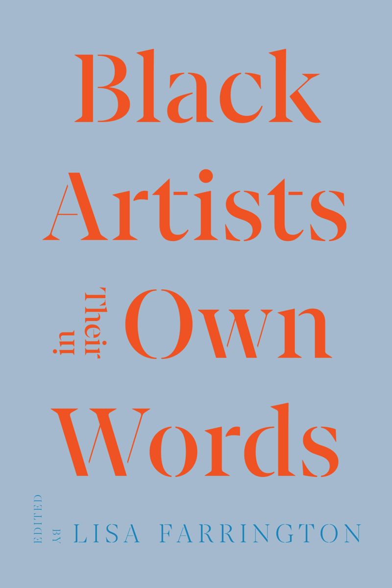 book: Black Artists in Their Own Words