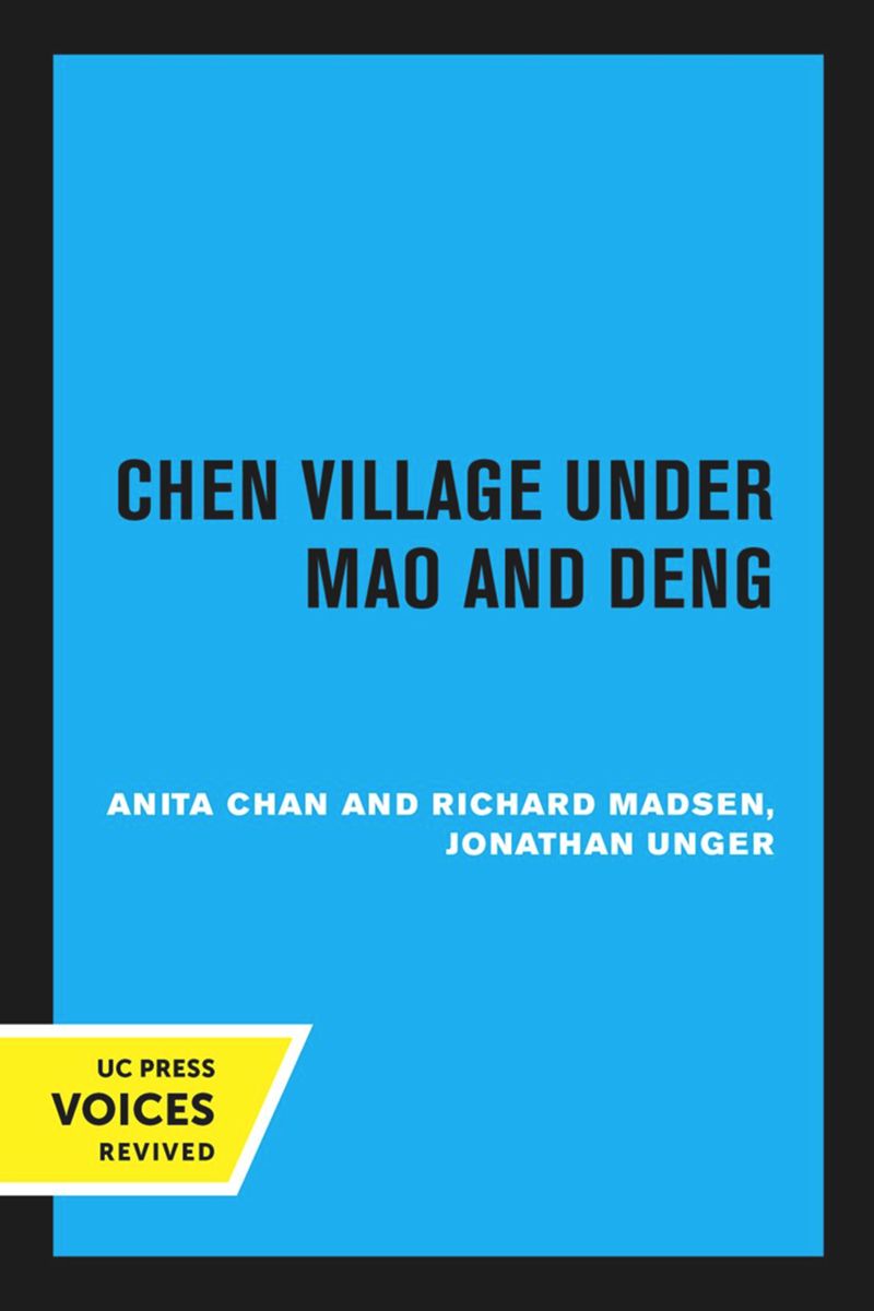book: Chen Village under Mao and Deng