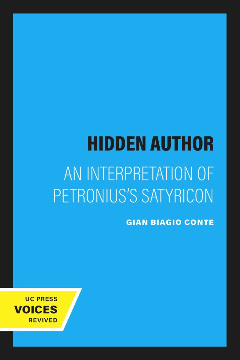 book: The Hidden Author