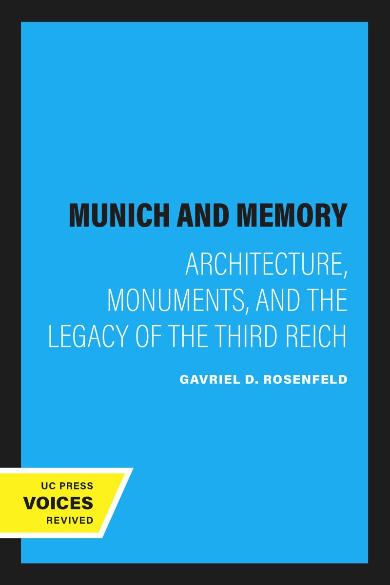 book: Munich and Memory