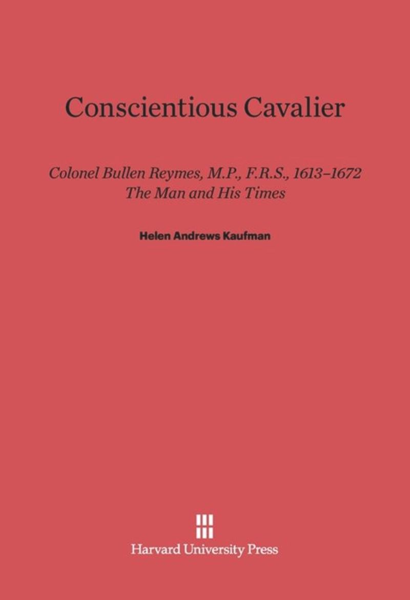 book: Conscientious Cavalier
