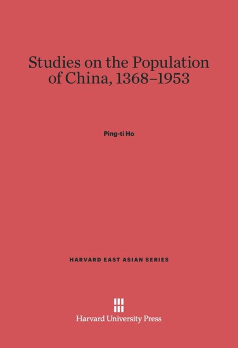 和比 Journal of Chanoyu Studies 4冊 Studies on the Population of China, 1368–1953