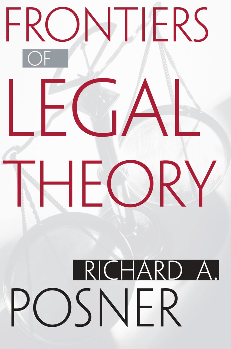 book: Frontiers of Legal Theory